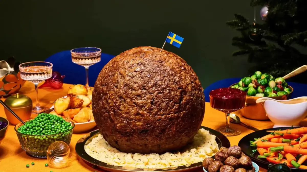 POUR LES FÊTES, IKEA PROPOSE… UNE BOULETTE GÉANTE